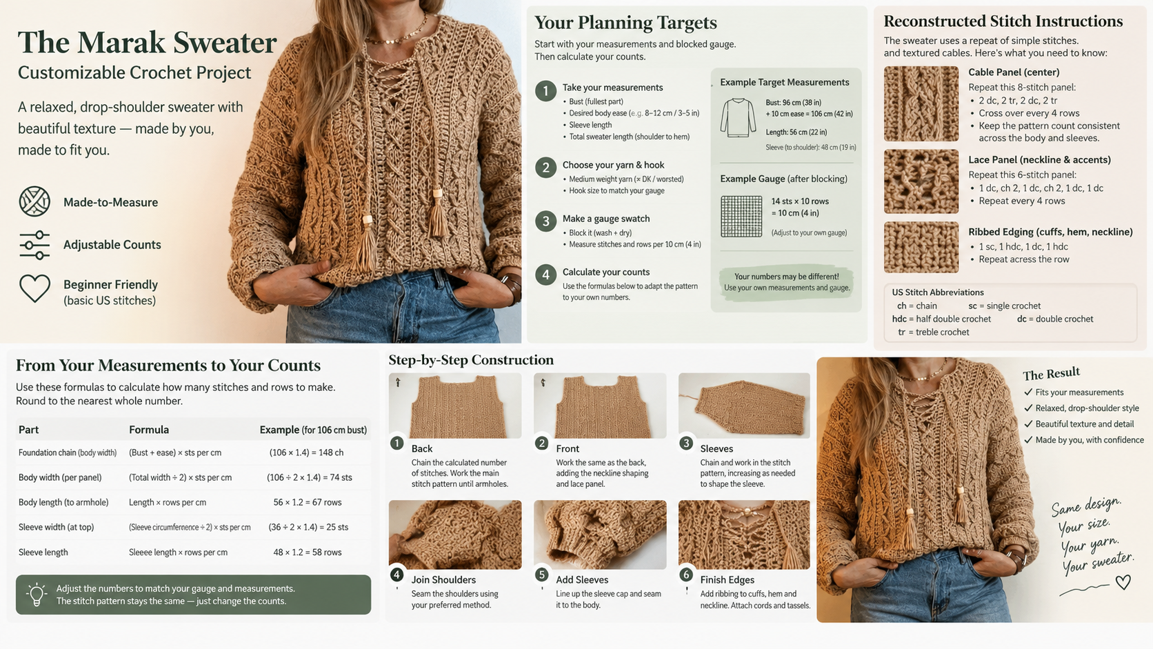 CROCHET SWEATER - Illustration 1