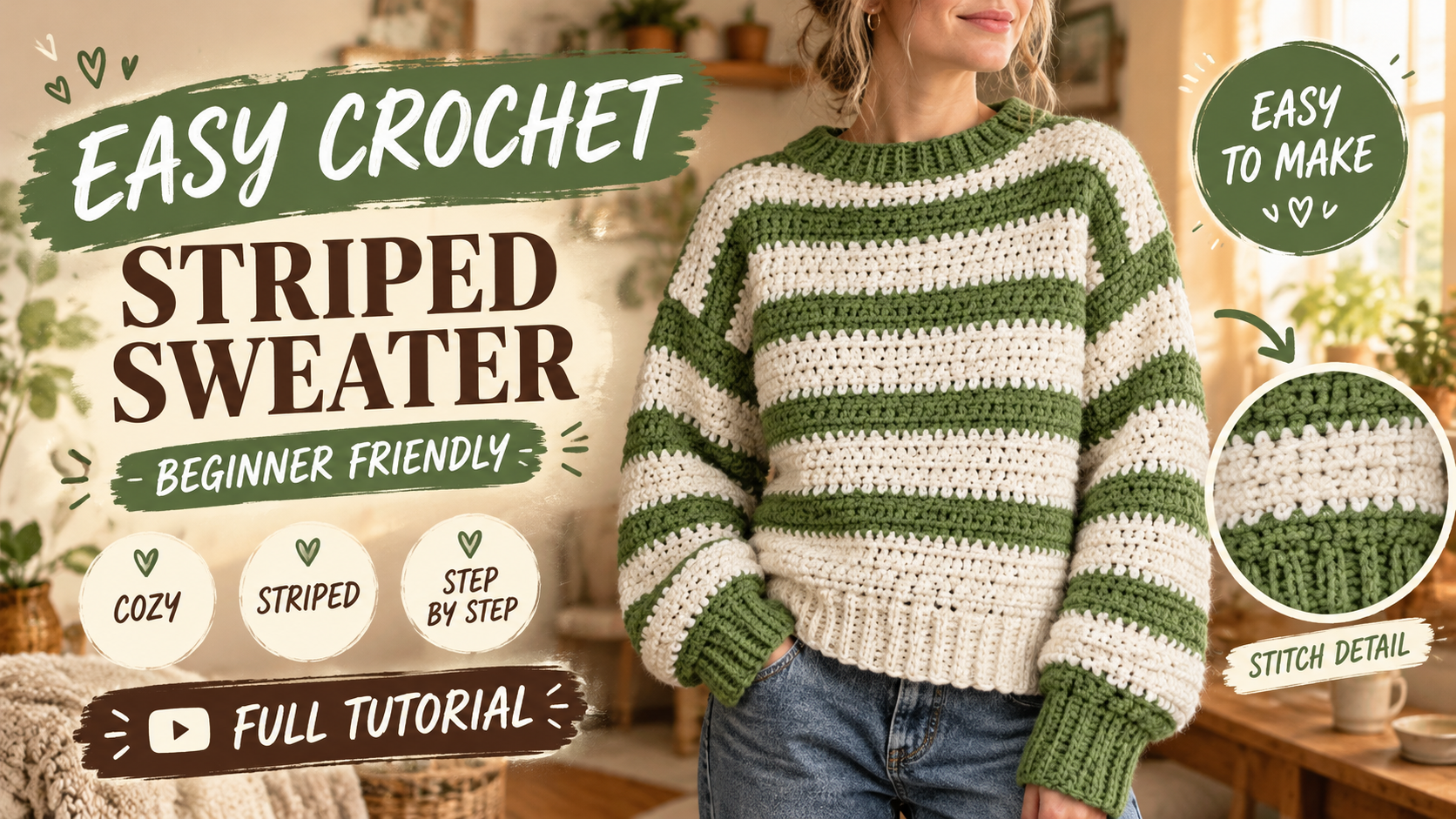 Crochet Chunky Sweater: 5 Amazing Ways to Crochet for Free