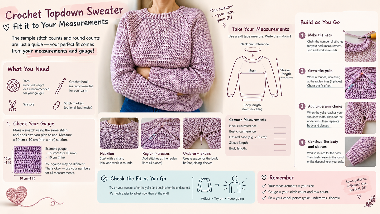 Crochet topdown sweater: 5 Amazing Tips in This Proven Guide 1 Crochet topdown sweater - Illustration 1