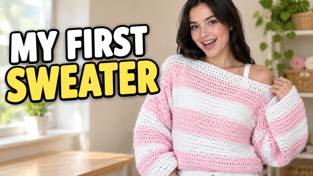 Crochet Off The Shoulder Sweater: 5 Amazing Ways To Make It Step By Step