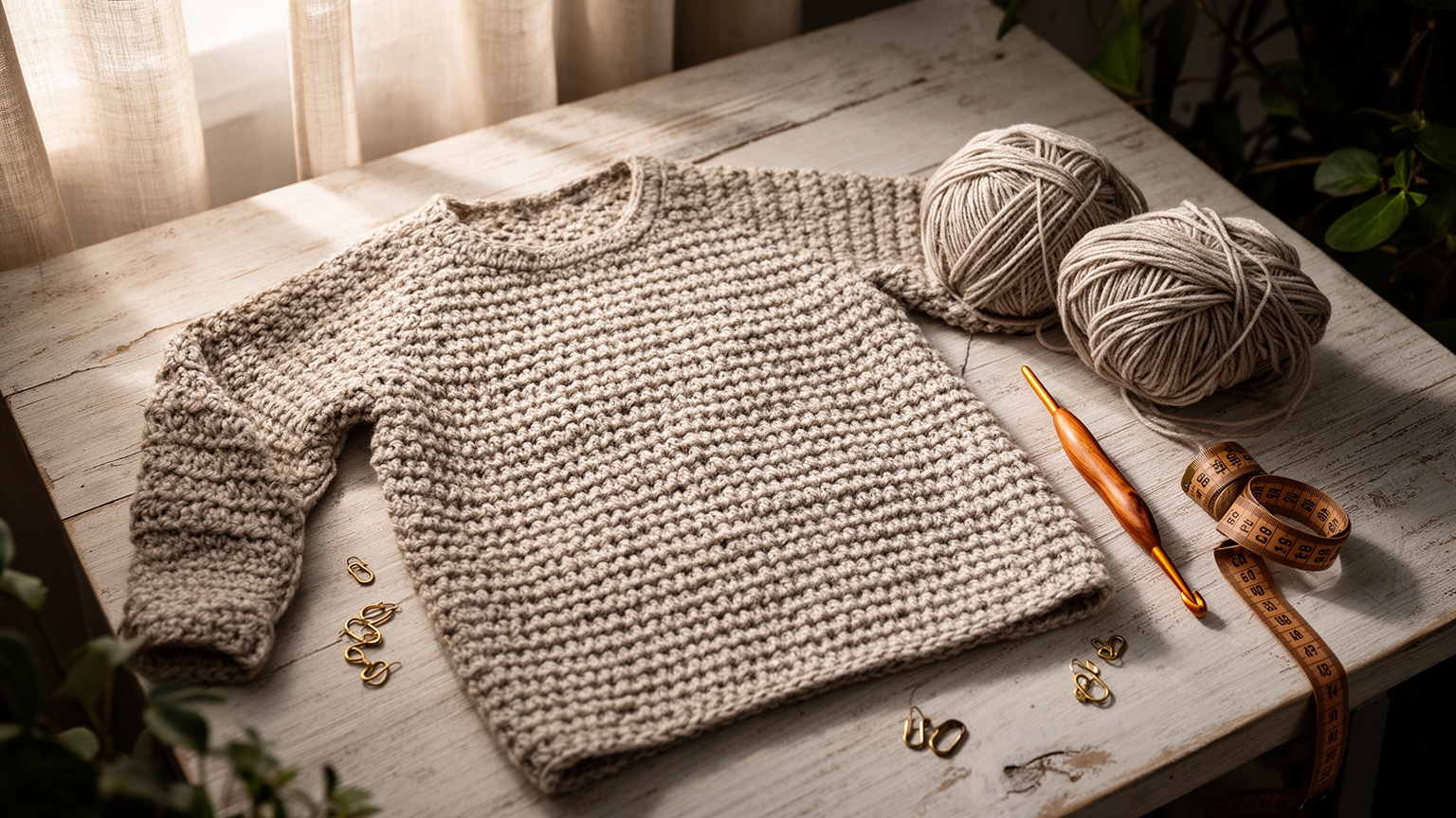 Crochet Sweater Pattern: 6 Best Ways To Get A Proven Fit