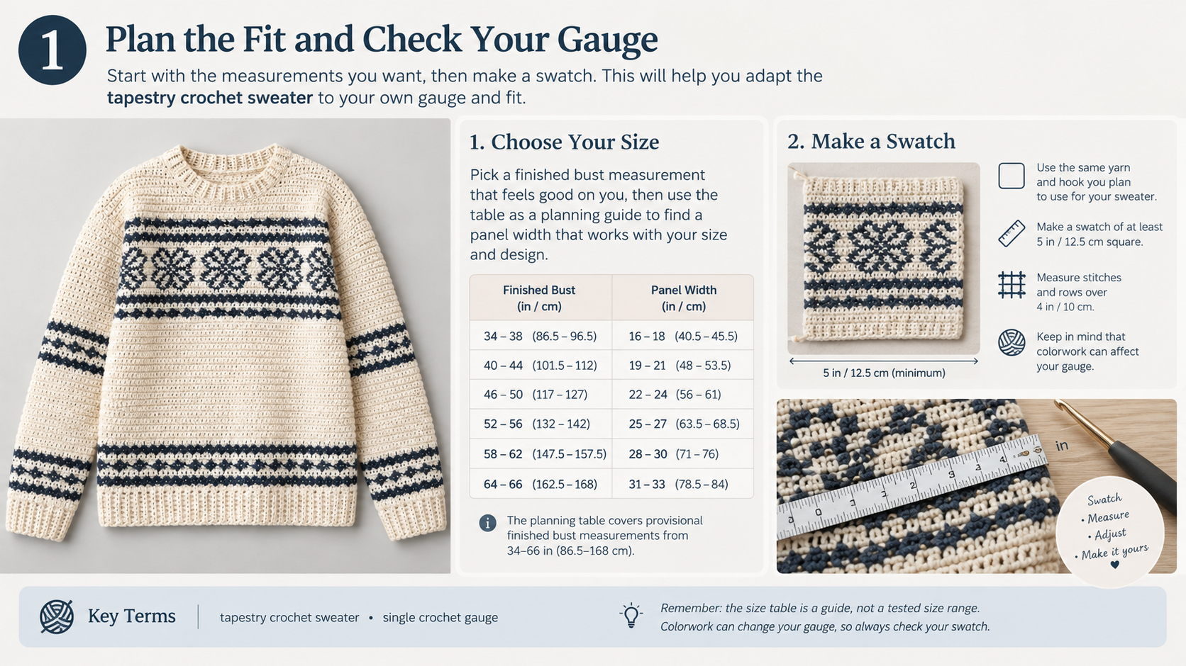 Tapestry Crochet Sweater: 5 Amazing Tips | Complete Guide 1 tapestry crochet sweater - Illustration 1