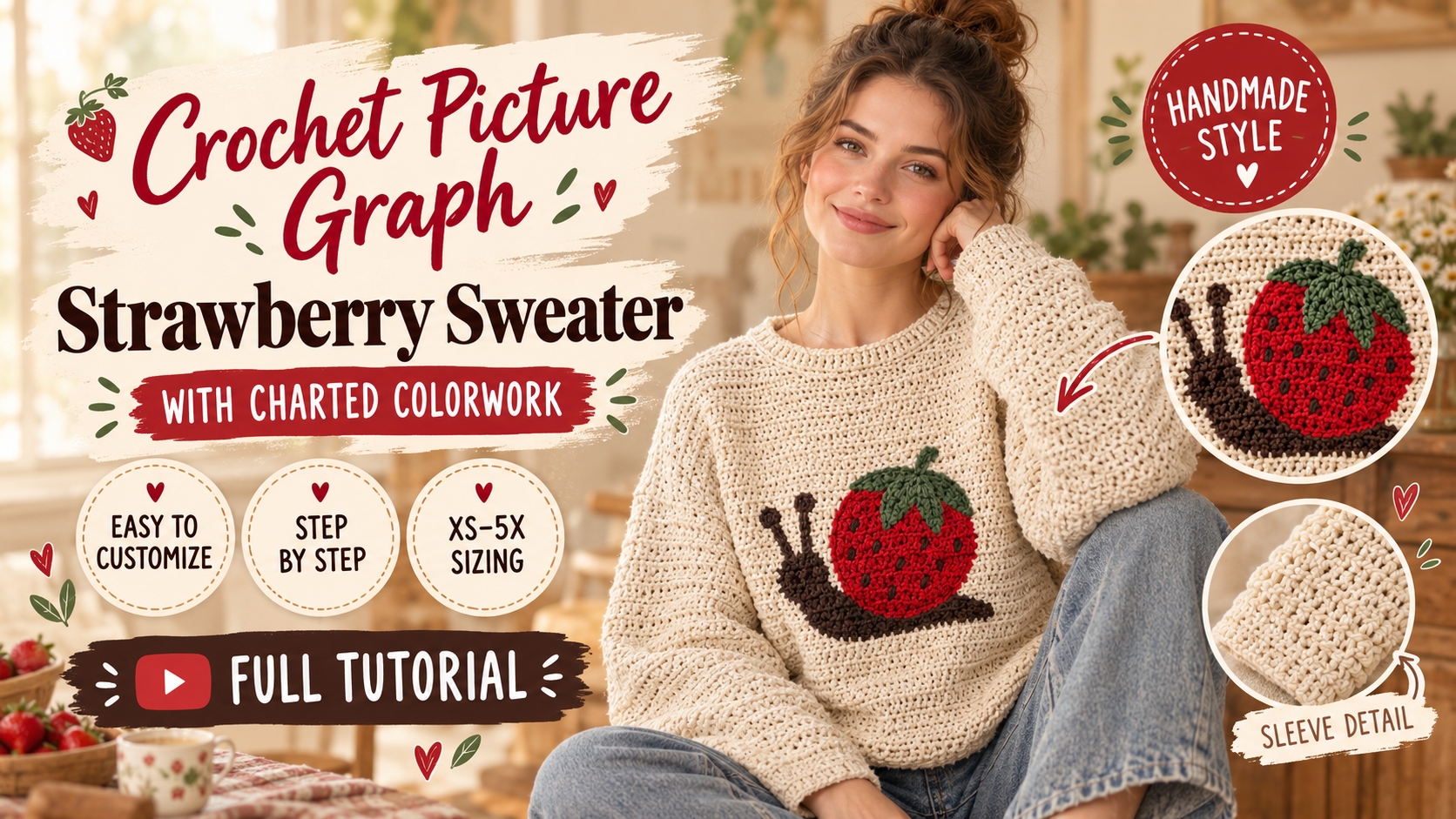 Tapestry Crochet Sweater: 5 Amazing Step-By-Step Tips