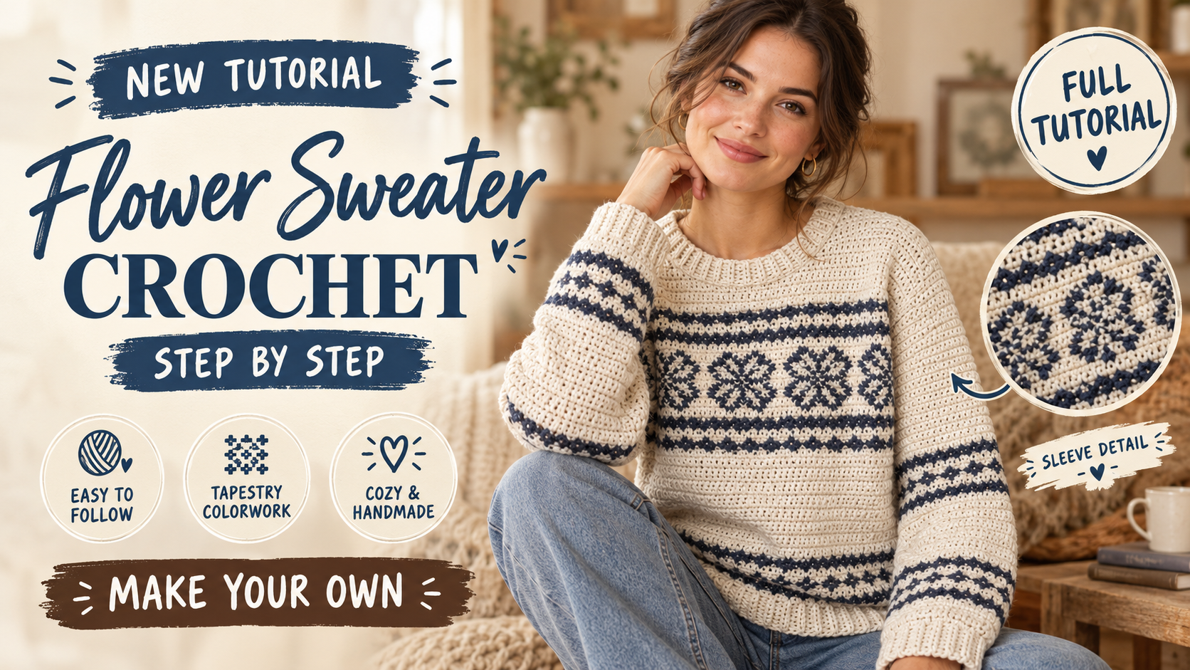 Tapestry Crochet Sweater: 5 Amazing Tips | Complete Guide